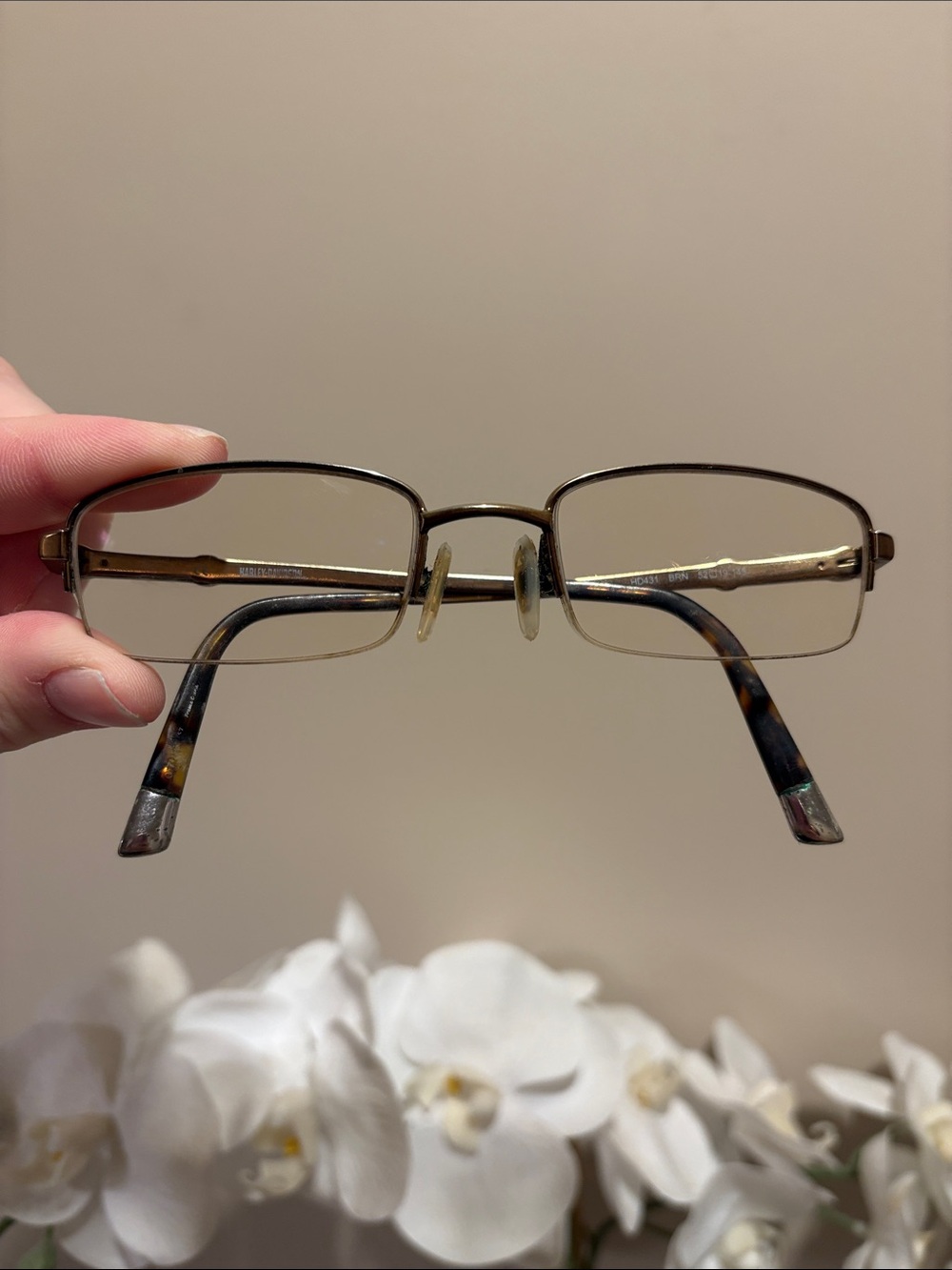 Harley-Davidson Eyeglasses Rectangle eye glasses